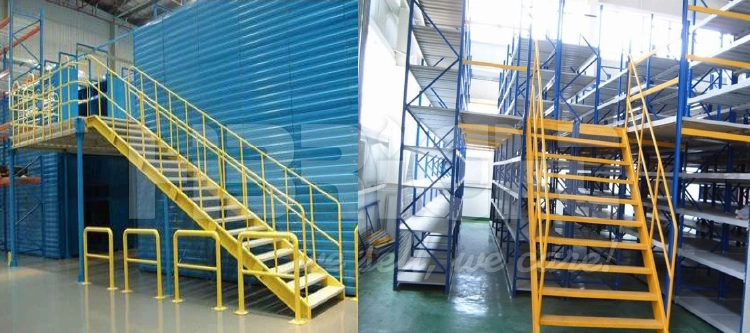 Double Layer Mezzanine Storage Warehouse Racking